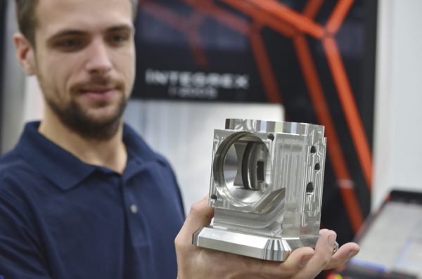 Admir Filipovic shows some of the parts manufactured by Tremeco.