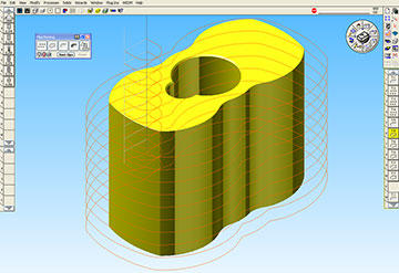 GibbsCAM Toolpath