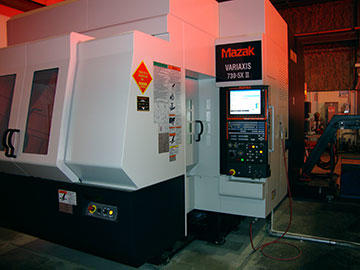 KDM Oilfield Manufacturing’s new Mazak Variaxis 730-5X II