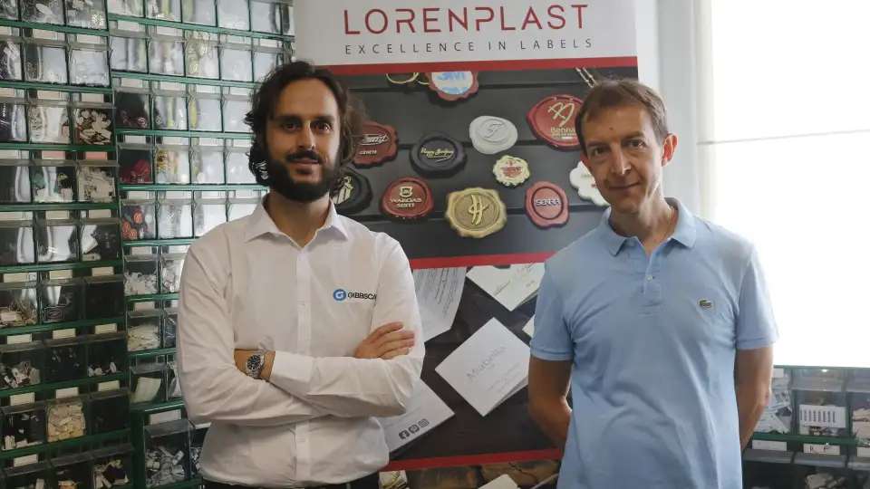 Da sinistra: Paolo Ferracin, Sales Representative di GibbsCAM e Fabio Lorenzi, socio di Lorenplast