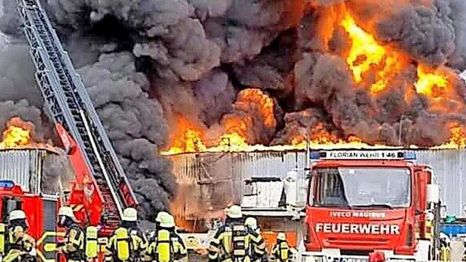MUT-Tschamber premises were destroyed by fire