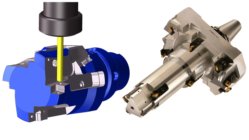 GibbsCAM simulation of machining paths