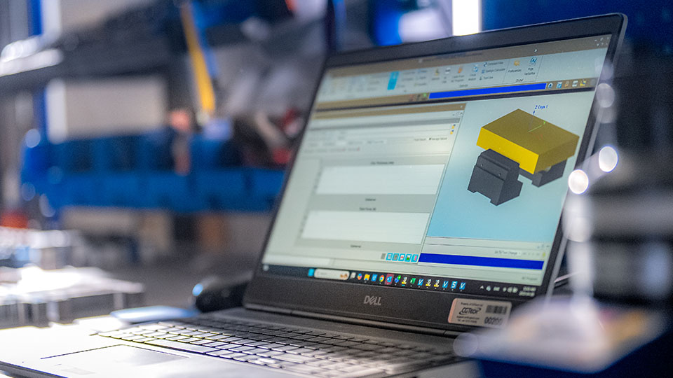 AI tools such as up2parts autoCAM allow Wallakra programmers to focus on more difficult operations and optimizations.