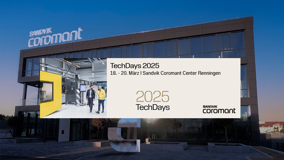 Sandvik Coromant TechDays 2025 Germany