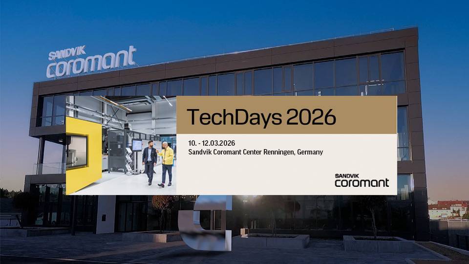 Sandvik Coromant TechDays 2026 Germany