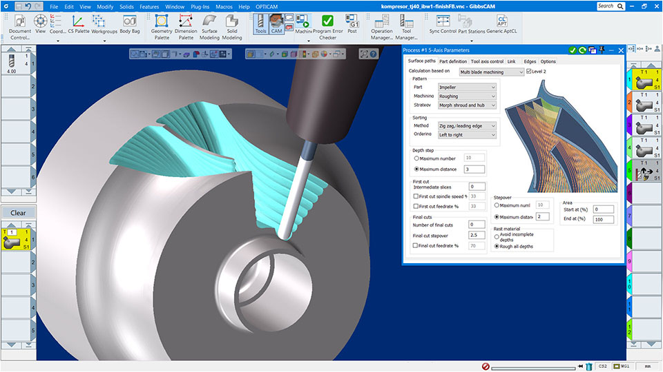 Early problem identification with in-process inspection