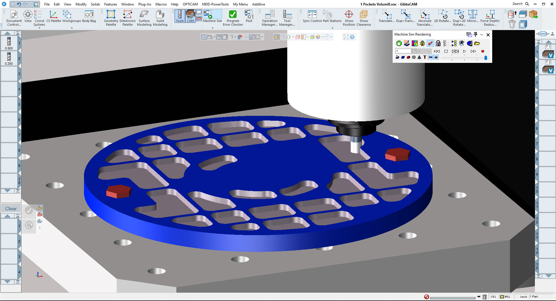 Toolpath visualization and verification