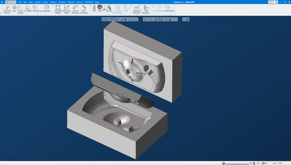 Extract/Heal capability for core and electrode creation