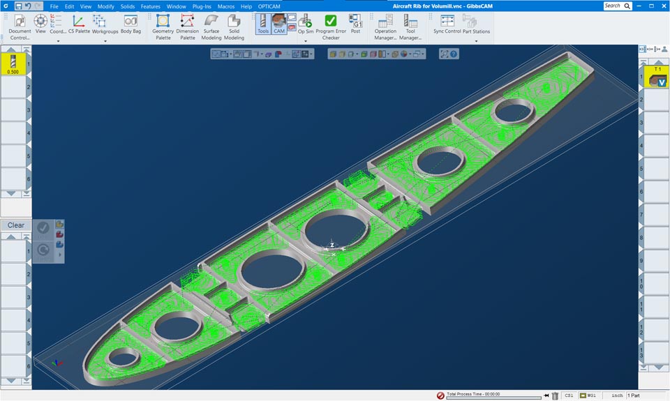 VoluMill adds powerful high-speed material removal