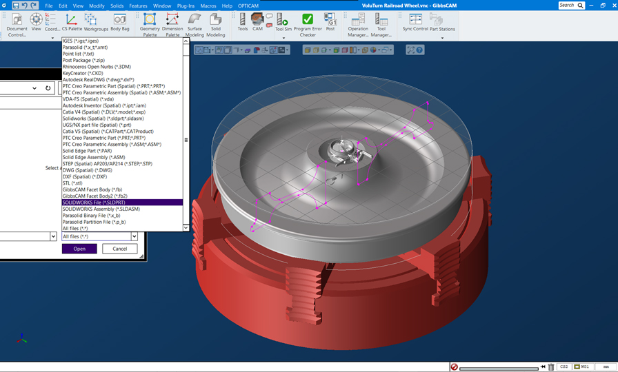 Importing and repairing surface models