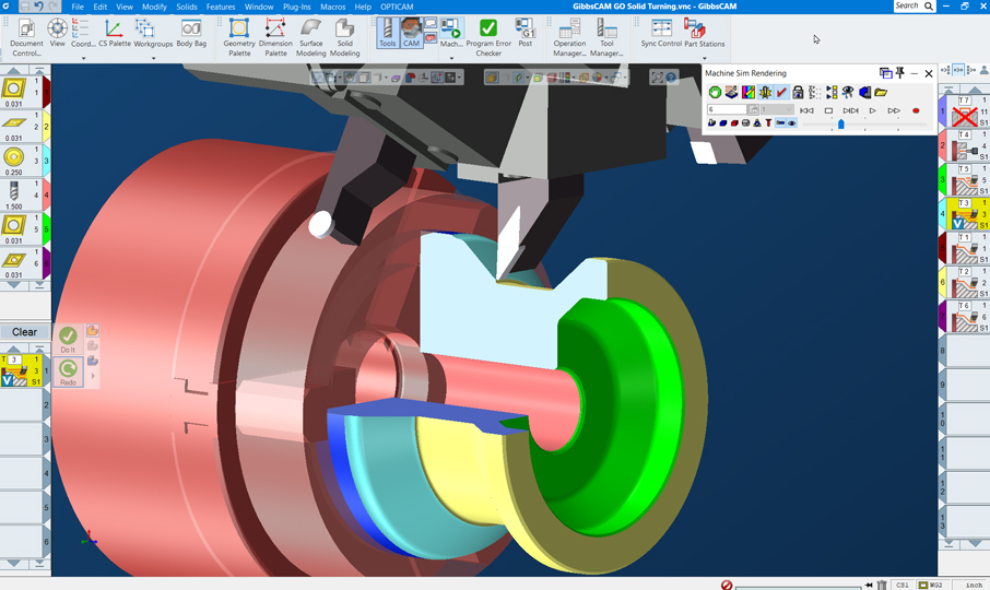 Directly machining 2.5D solids