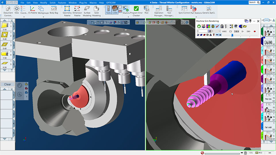 Machine-specific setup