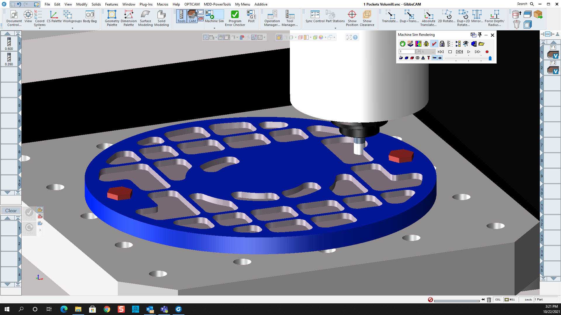 VoluMill enhancements deliver significant time savings of up to 60% on calculating rest milling operations