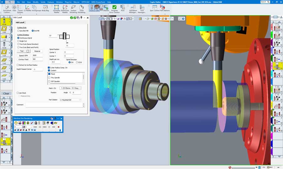 A new mill cutoff process