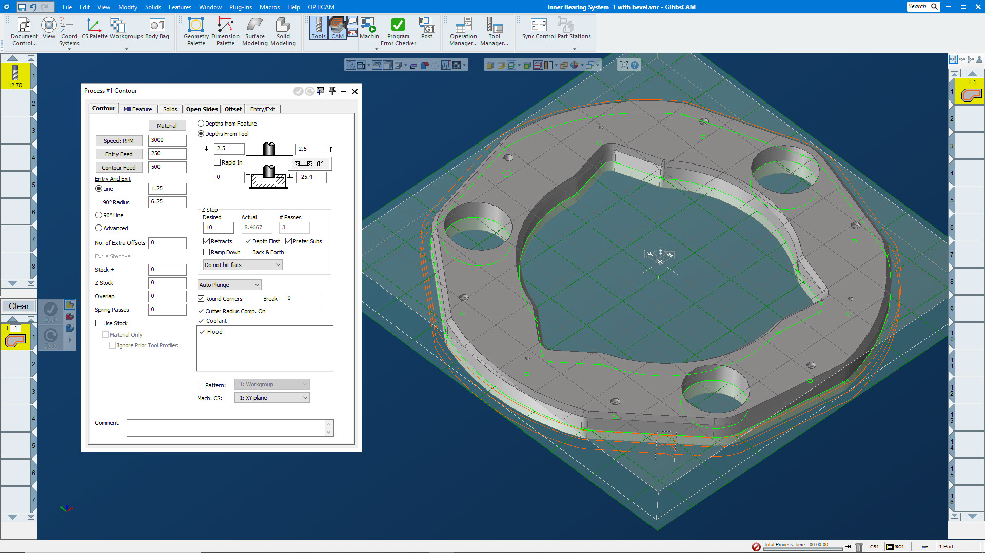 2- to 3-Axis CAM Toolpath