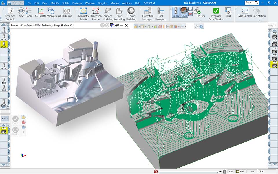 Advanced 3D Machining Engine
