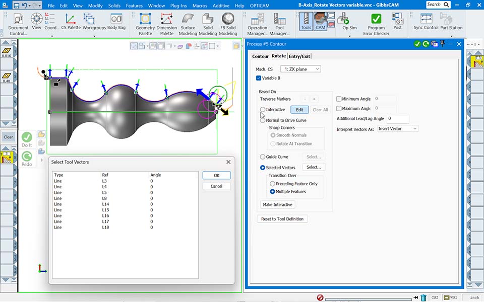Variable-B Turning — Interactive Intuitive workflow